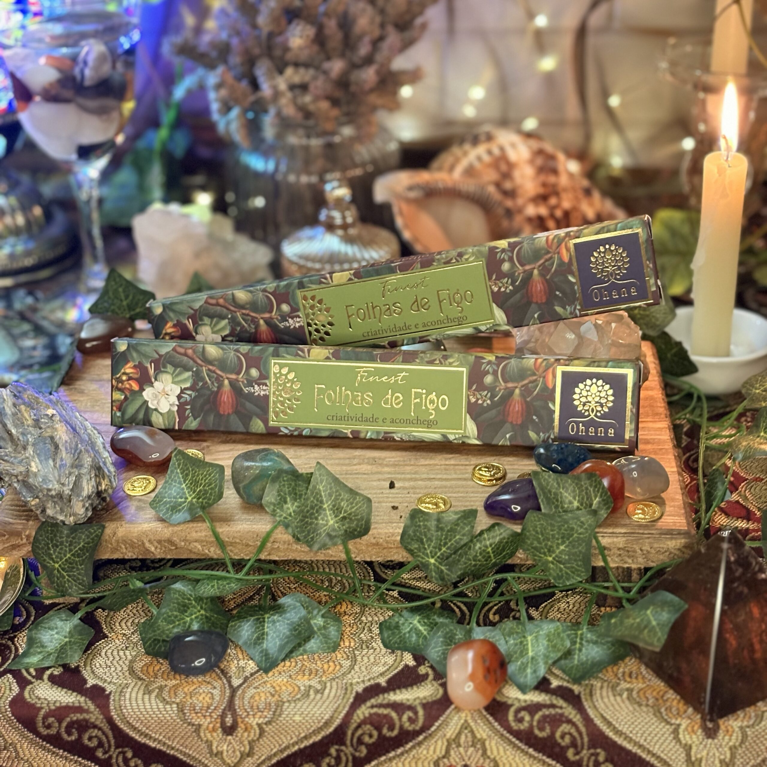 Incenso Ohana Folhas de Figo - Imagem 2
