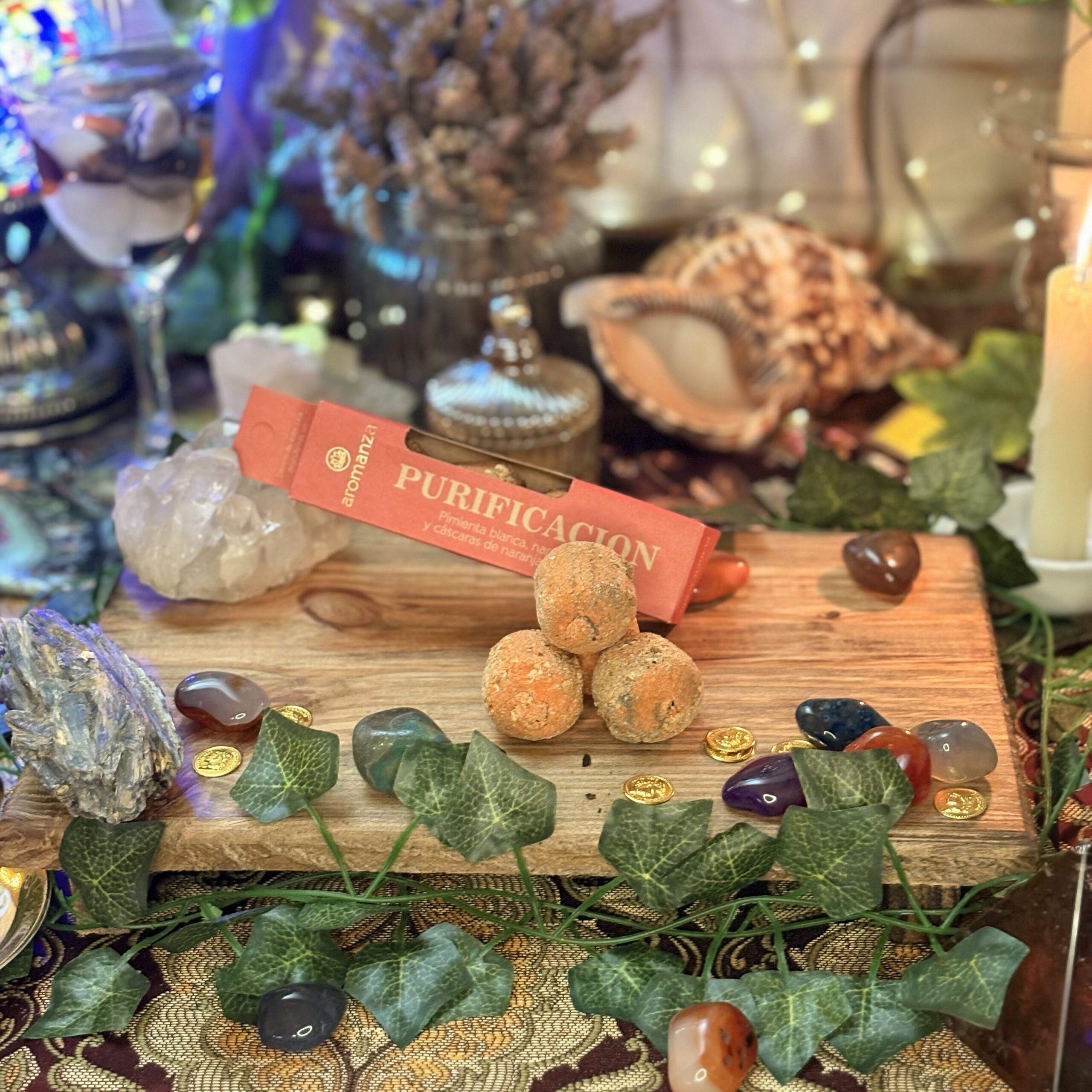 Bombita de Defumação Aromanza Purificacion - Imagem 2