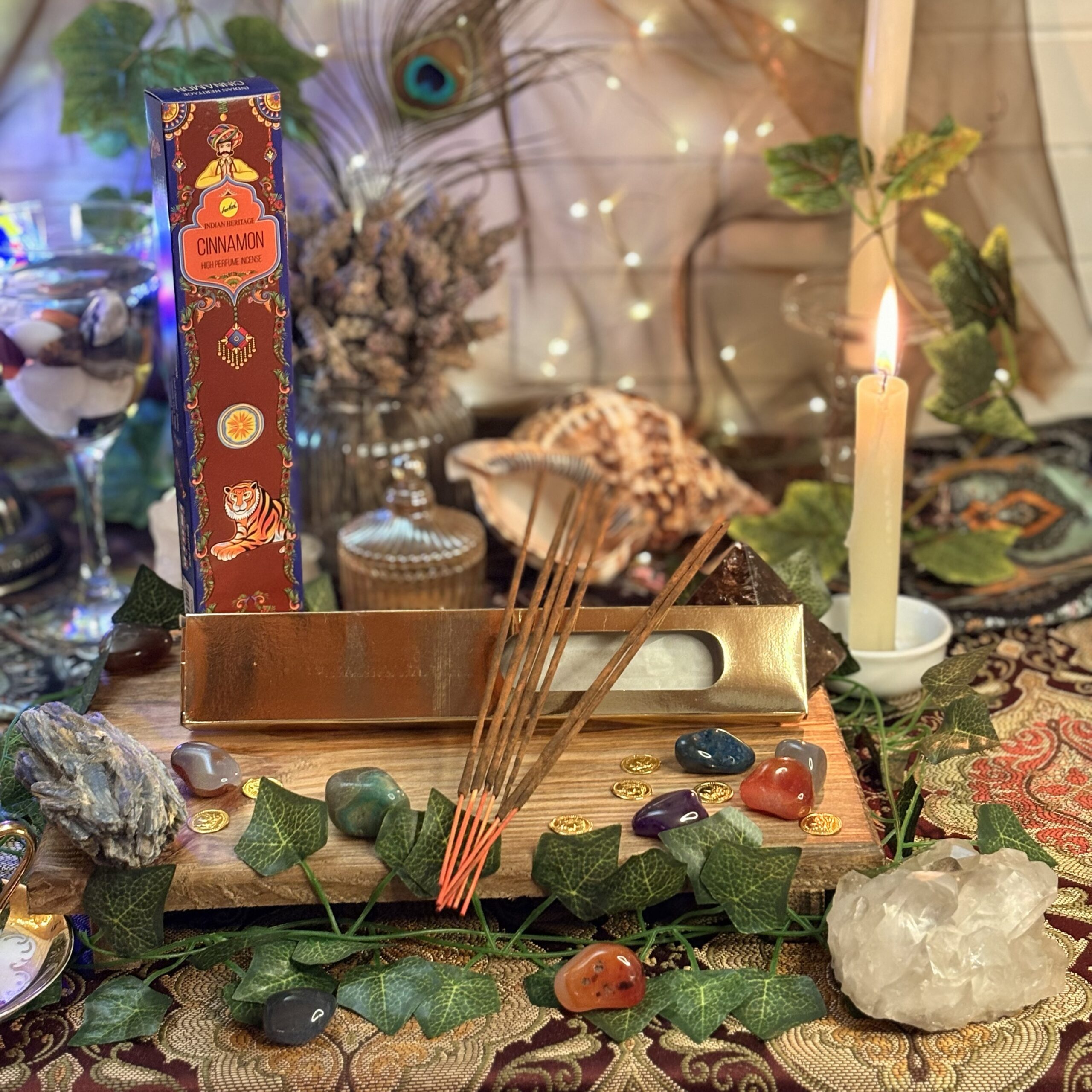 Incenso Golden India Cinnamon - Imagem 2