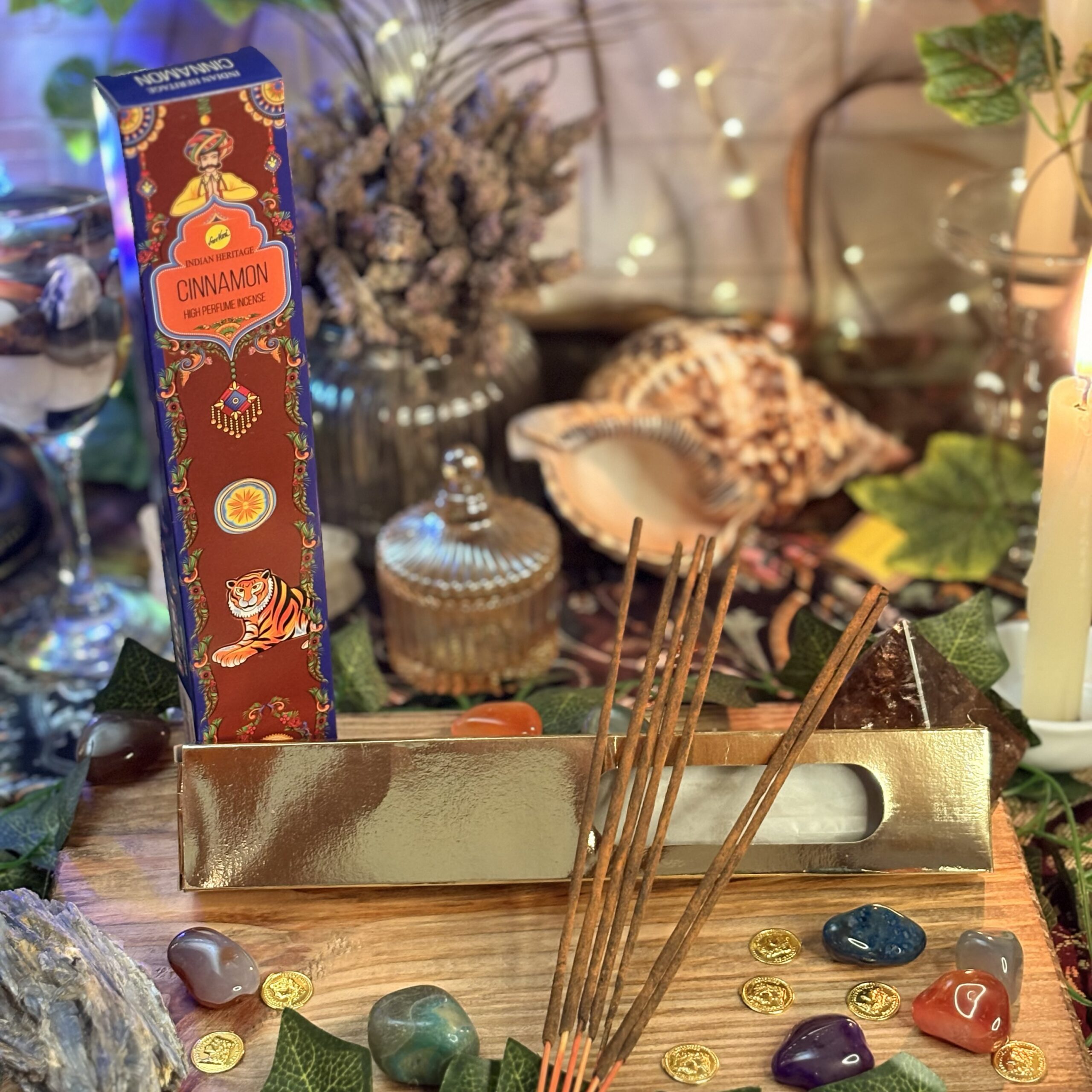 Incenso Golden India Cinnamon