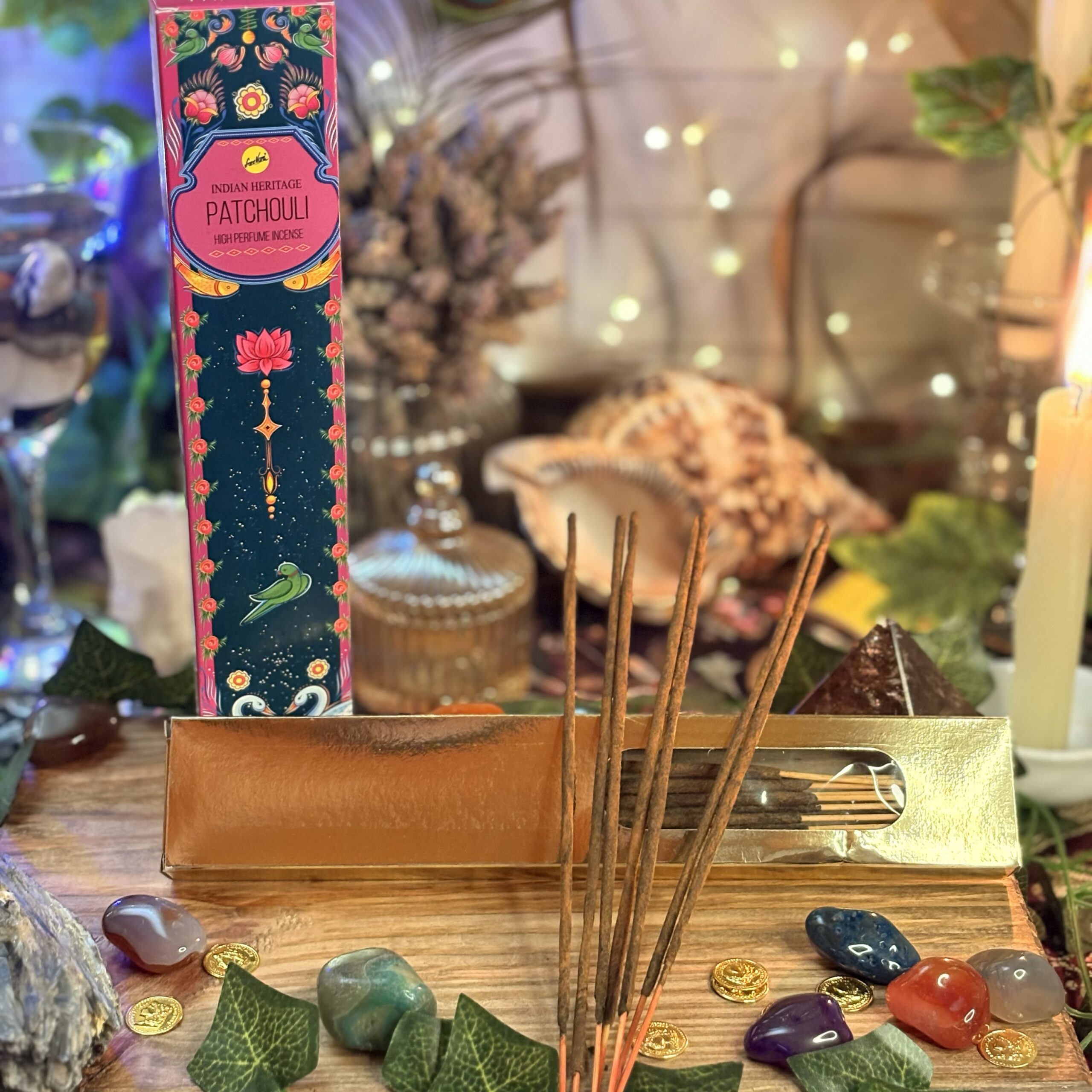 Incenso Golden India Patchouli