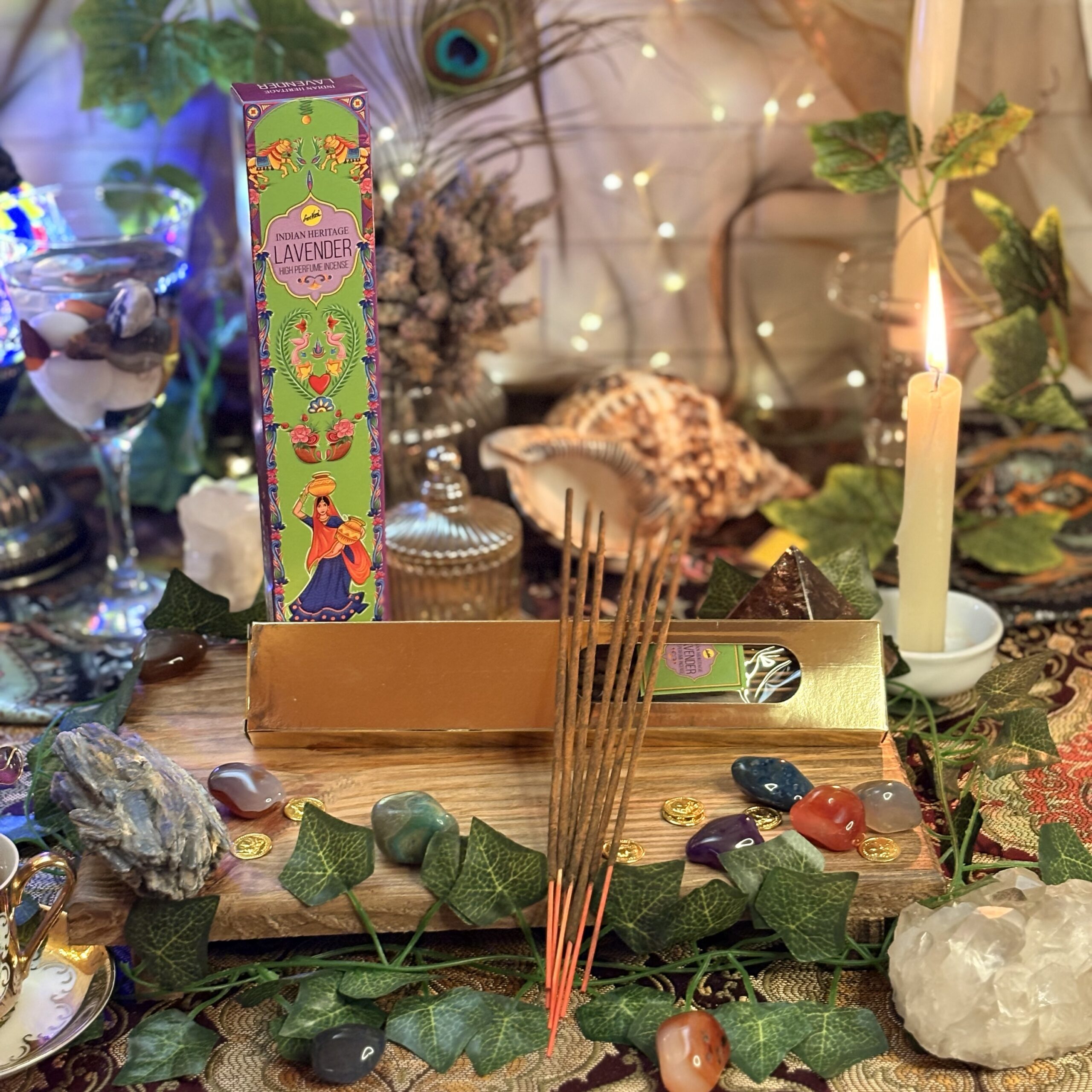 Incenso Golden India Lavender - Imagem 2