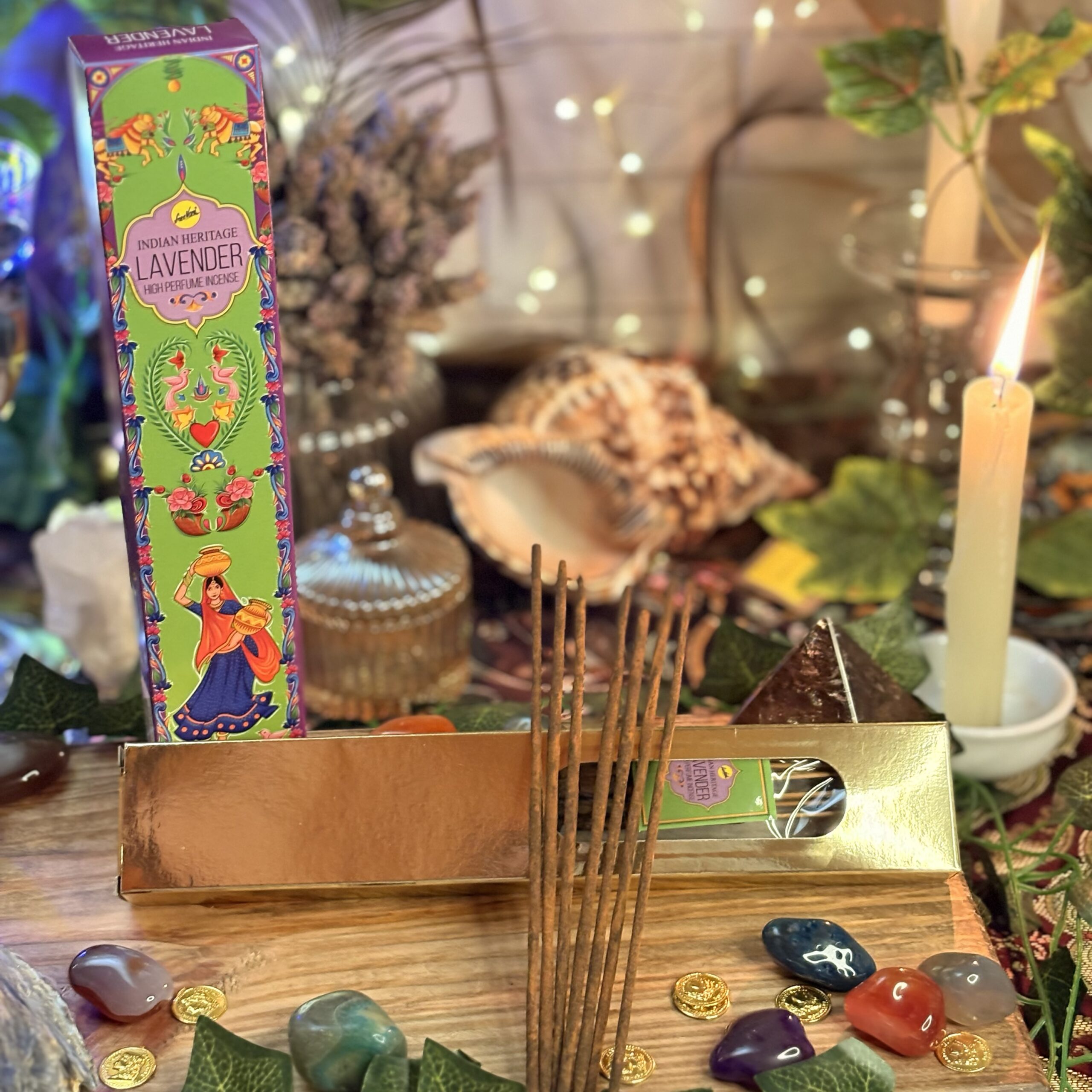 Incenso Golden India Lavender