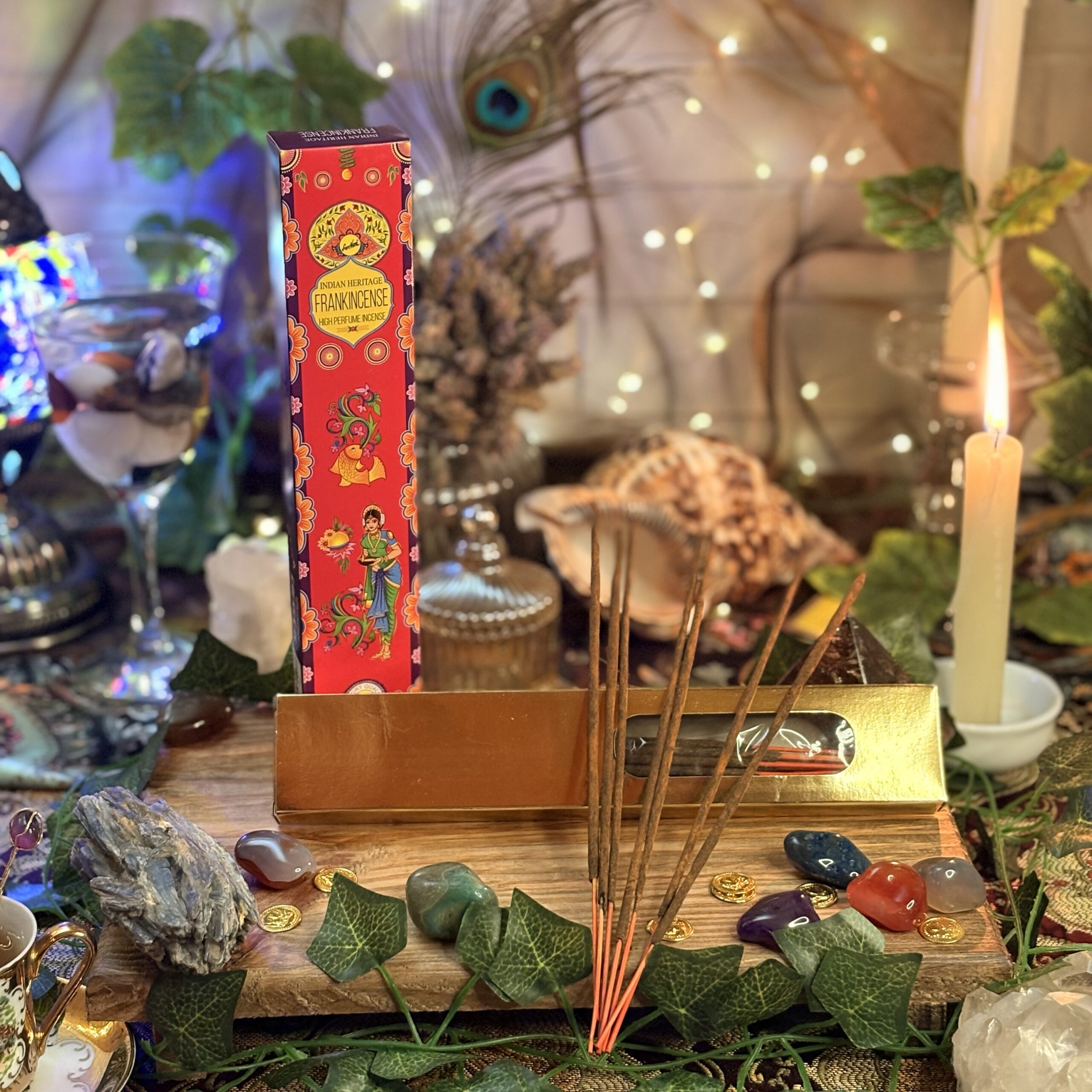 Incenso Golden India Frankincense - Imagem 2