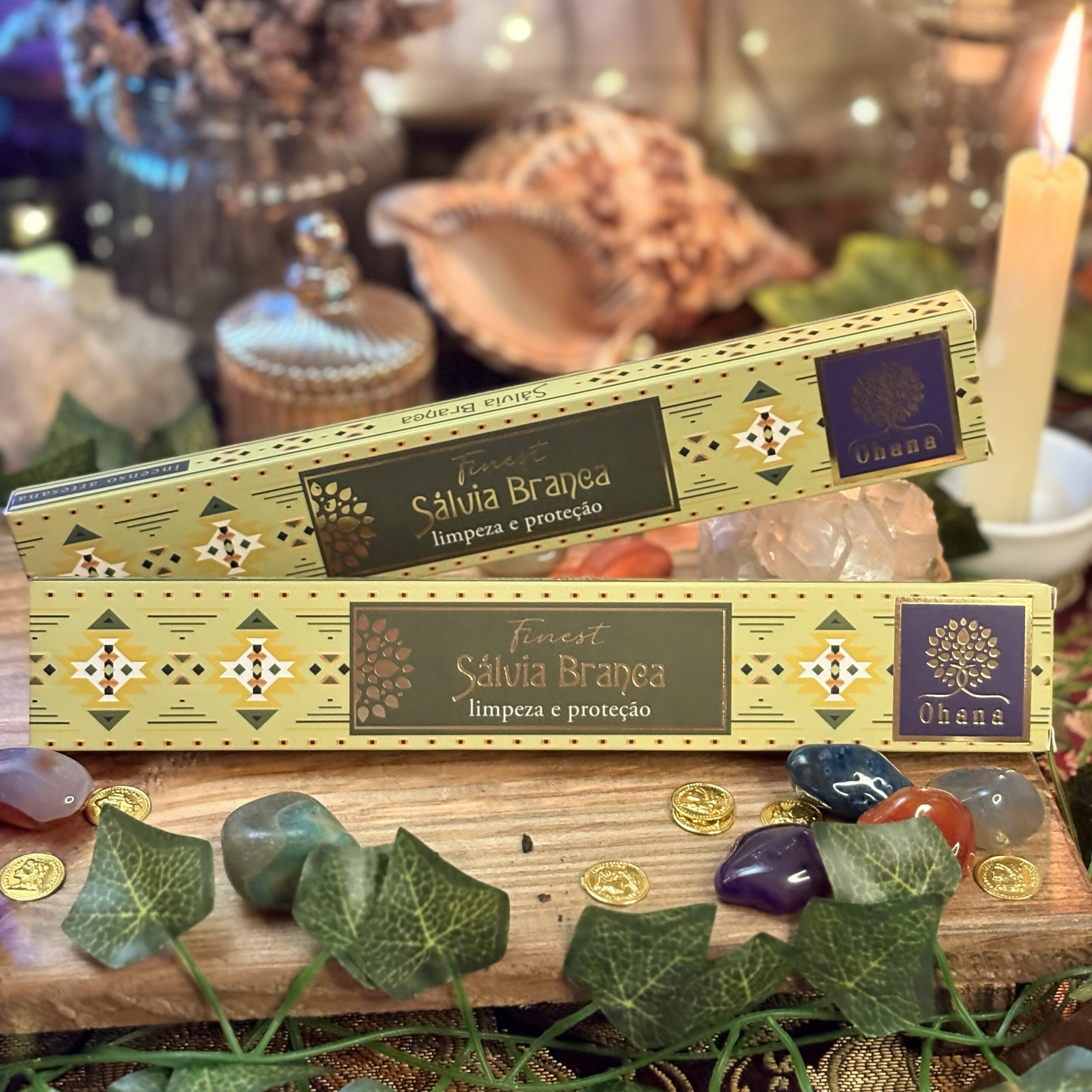 Incenso Ohana Sálvia Branca