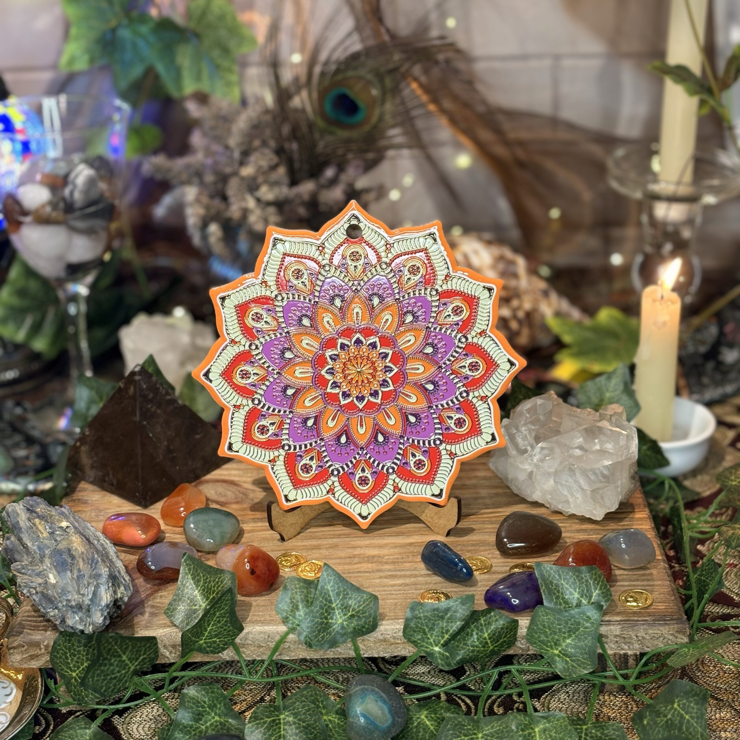 Mandala de Porcelana