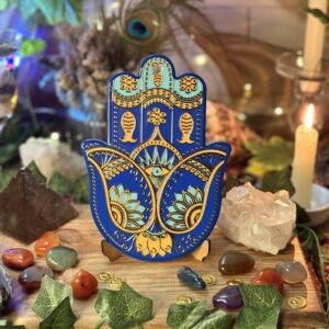 Mandala de Porcelana Hamsa