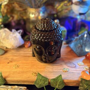 Difusor de Aromas Cerâmico - Cabeça de Buda