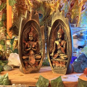 Escultura Buda Anjali Mudra