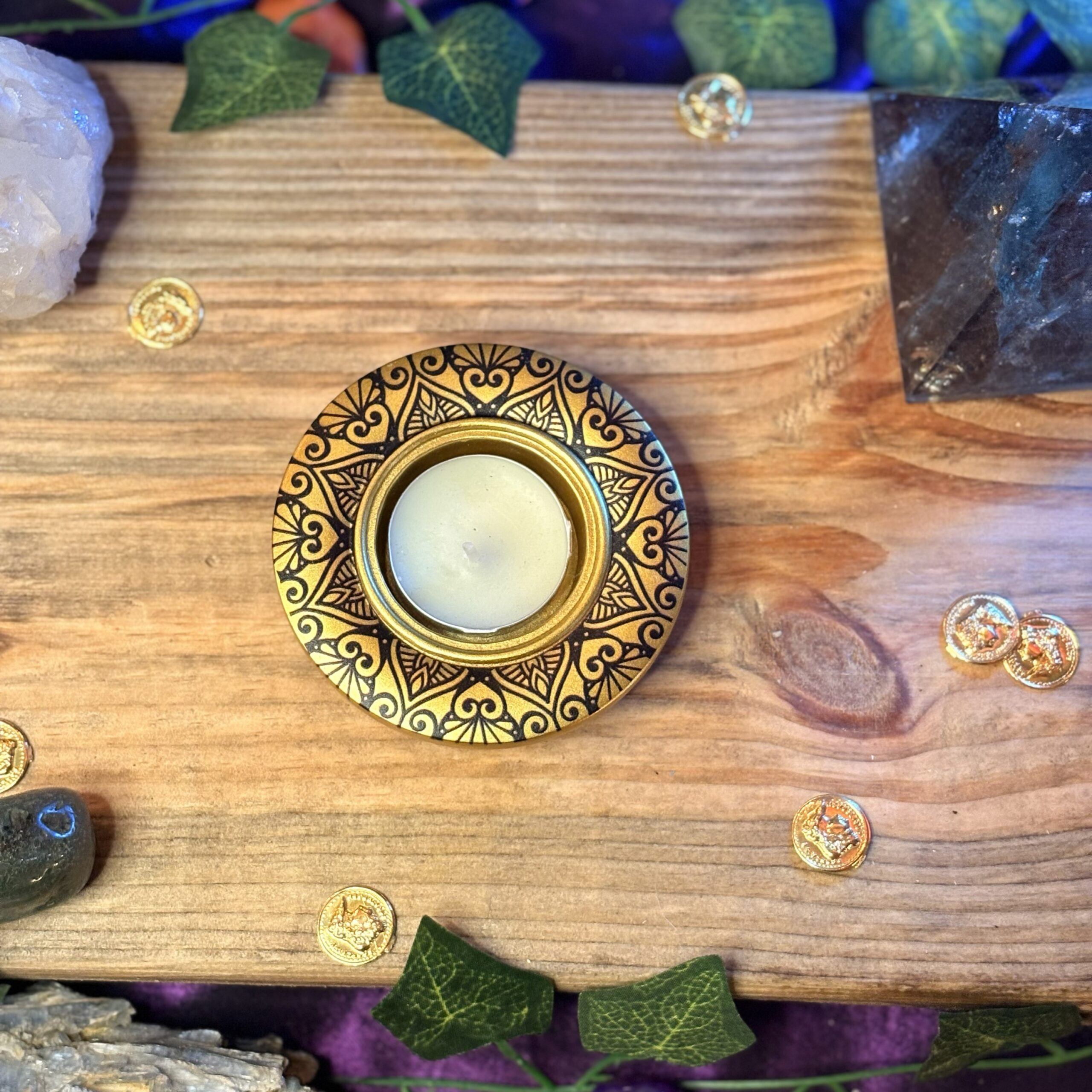 Réchaud para Vela Decorado - Imagem 2