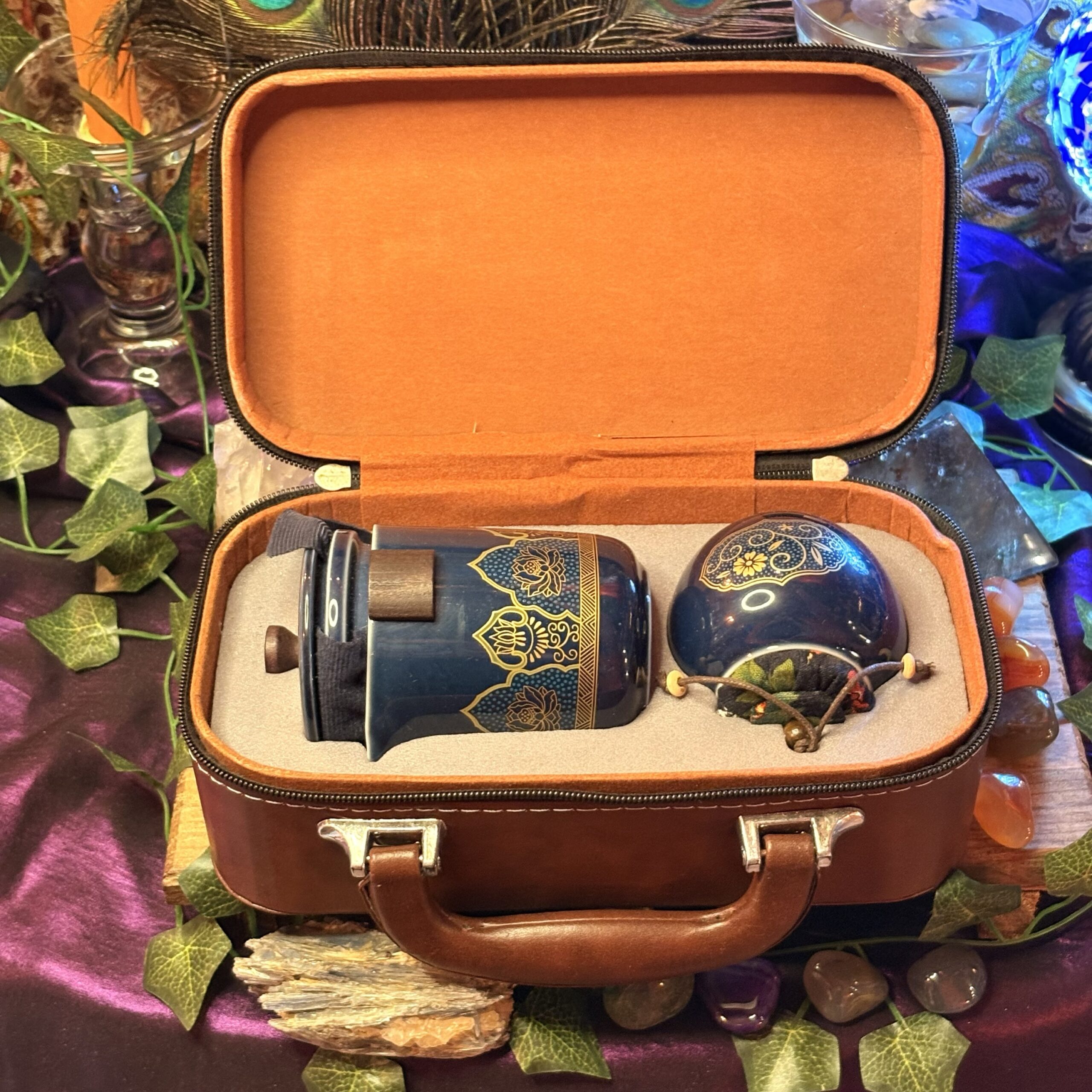 Kit para Chá com Maleta