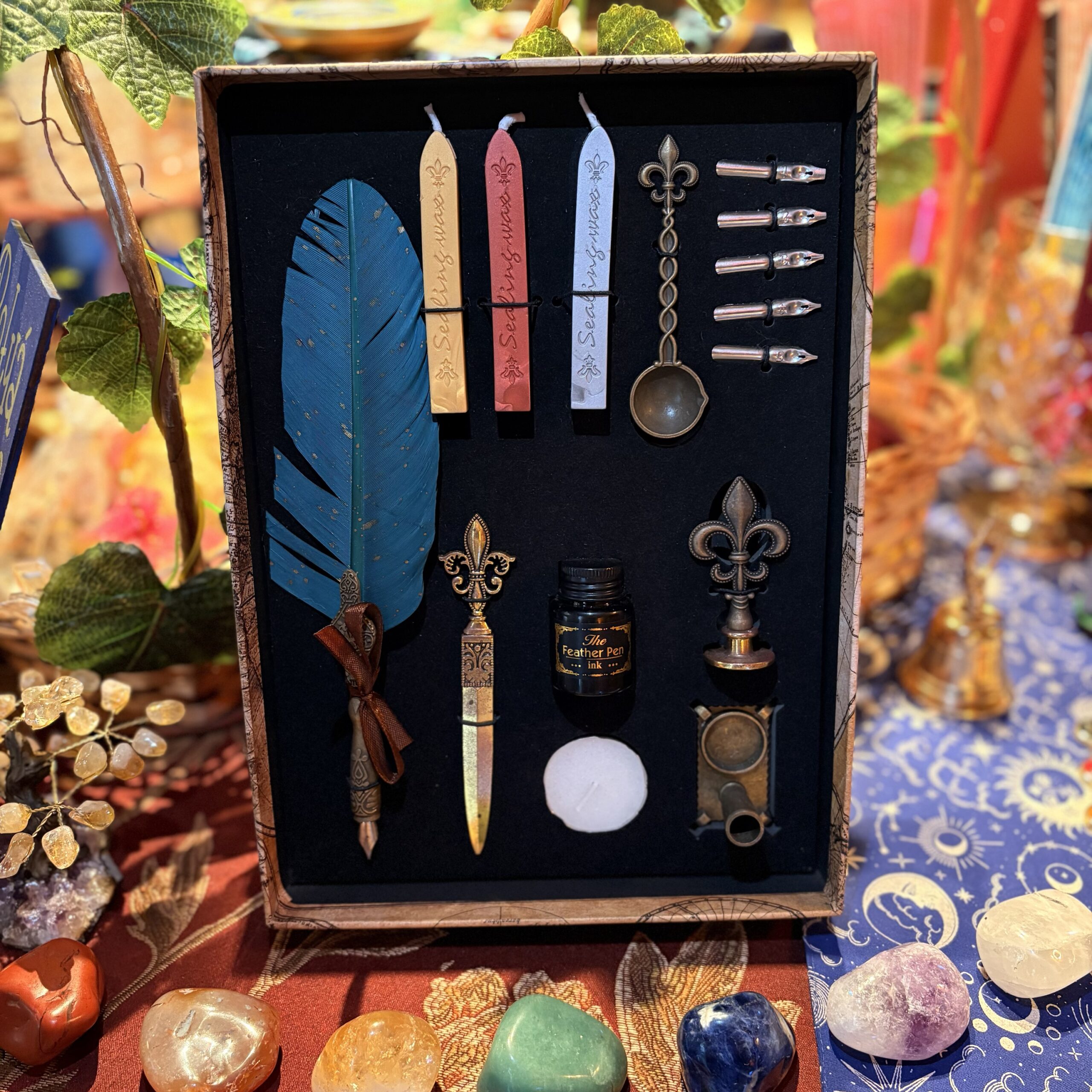 Pena de Tinteiro - Kit Completo